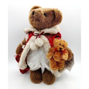 Sasha & Nicholas Christmas Bear 2003 Collectible Holiday Plush 15"